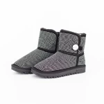 Ghete UG Dama 2W325 Negru-Alb » meishop.life