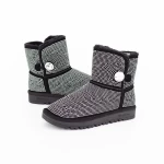 Ghete UG Dama 2W325 Negru-Alb » meishop.life