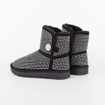 Ghete UG Dama 2W325 Negru-Alb » meishop.life
