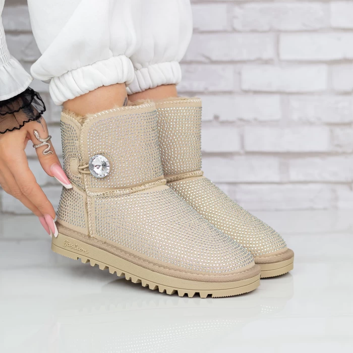 Ghete UG Dama 2W325 Bej » meishop.life