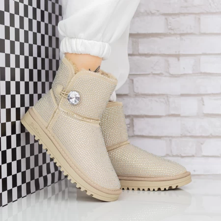 Ghete UG Dama 2W325 Bej » meishop.life