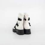 Ghete Dama 2MX501 Alb-Negru » meishop.life