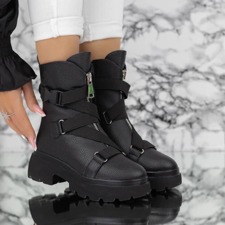 Ghete Dama 2MX502 Negru » meishop.life