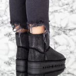 Ghete UG Dama 2W35 Negru-Negru » meishop.life