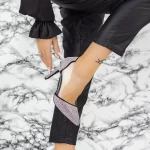 Pantofi Stiletto 2XKK6 Negru » meishop.life