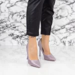 Pantofi Stiletto 2YZ1 Mov » meishop.life