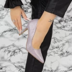 Pantofi Stiletto 2YZ5 Mov » meishop.life