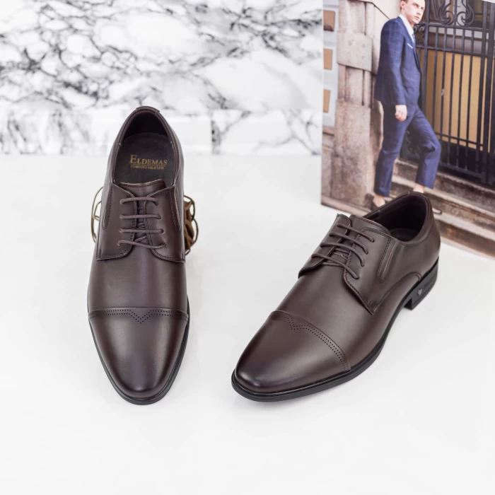 Pantofi Barbati 7065-843 Cafea » meishop.life