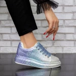 Pantofi Sport Dama 2XJ85 Albastru deschis » meishop.life
