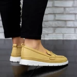 Pantofi Casual Dama 2KM6 Galben » meishop.life