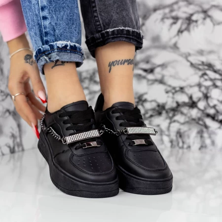 Pantofi Sport Dama 20D95 Negru » meishop.life
