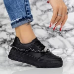 Pantofi Sport Dama 20D95 Negru » meishop.life