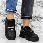 Pantofi Sport Dama 20D95 Negru » meishop.life