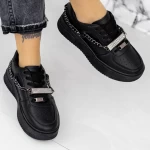 Pantofi Sport Dama 20D95 Negru » meishop.life