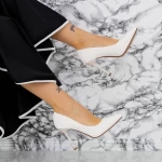 Pantofi Stiletto 2DC8 Bej » meishop.life