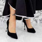 Pantofi Stiletto 2DC8 Negru » meishop.life