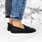 Pantofi Casual Dama 2KM2 Negru » meishop.life