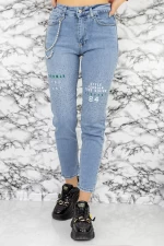 Blugi Dama 50930 Albastru » meishop.life