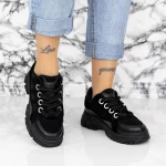 Pantofi Sport Dama 2N37 Negru » meishop.life