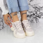 Pantofi Sport Dama 2N37 Mov-Bej » meishop.life