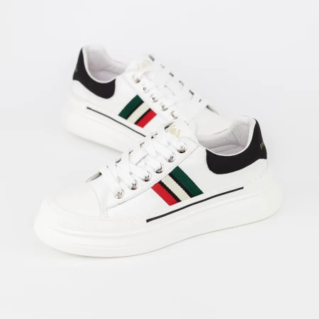 Pantofi Sport Barbati 02763 Alb » meishop.life