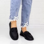 Pantofi Casual Dama 2KM6 Negru » meishop.life
