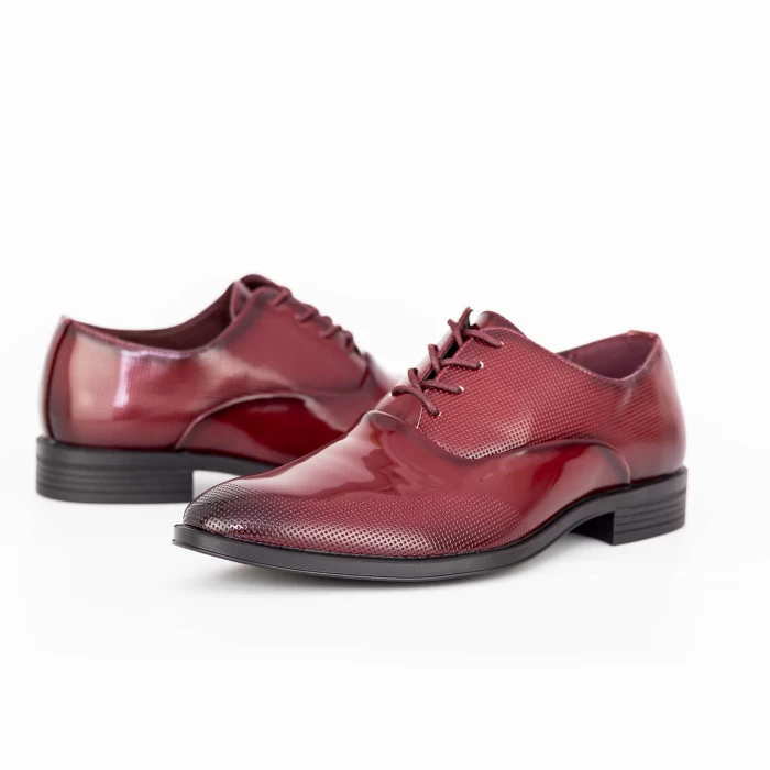 Pantofi Barbati 10G1272 Visiniu » meishop.life