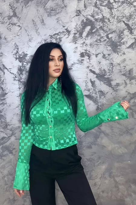 Bluza Dama 1271 Verde » meishop.life