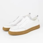 Pantofi Casual Barbati 8689 Alb » meishop.life