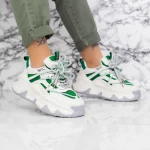 Pantofi Sport Dama 2WL110 Verde » meishop.life