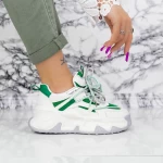 Pantofi Sport Dama 2WL110 Verde » meishop.life