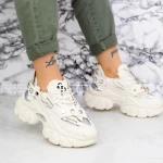 Pantofi Sport Dama D8 Alb » meishop.life