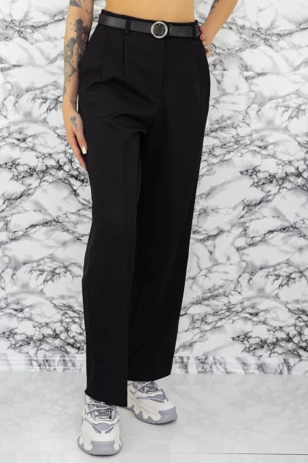 Pantaloni Dama 4629 Negru » meishop.life