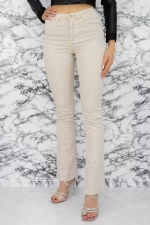 Pantaloni Dama 251640-4 Bej » meishop.life