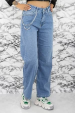 Blugi Dama 50931 Albastru » meishop.life
