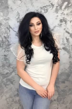 Tricou Dama TR1031 Alb » meishop.life