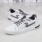 Pantofi Sport Barbati 8871 Alb » meishop.life