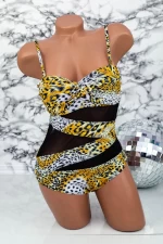 Costum de Baie Dama intreg Y13 Leopard » meishop.life