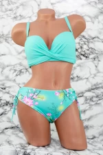 Costum de Baie Dama 2 Piese L16-1 Turcoaz Meina