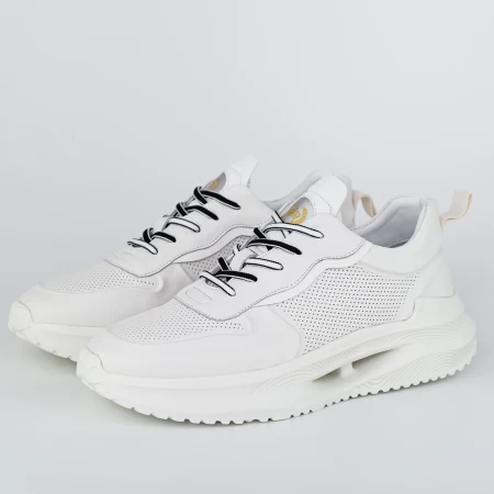 Pantofi Sport Barbati 27-1 Alb » meishop.life