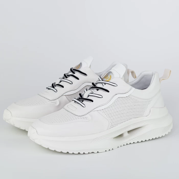Pantofi Sport Barbati 27-1 Alb » meishop.life