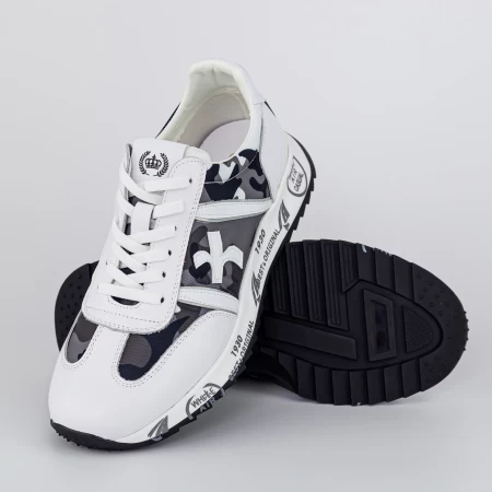 Pantofi Sport Barbati 2221 Alb » meishop.life