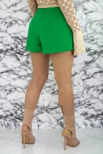 Pantaloni Scurti Dama VMC6017 Verde » meishop.life