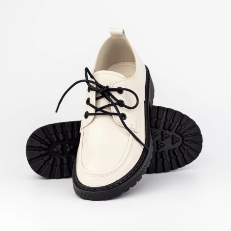 Pantofi Casual Dama 2211G01 Crem » meishop.life