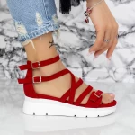 Sandale Dama HXS28 Rosu » meishop.life