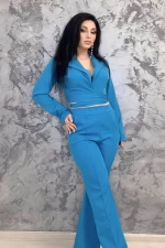 Compleu Dama 8267 Albastru » meishop.life