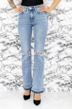 Blugi Dama H1986 Albastru » meishop.life