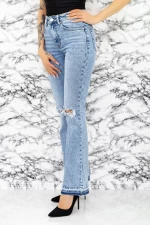Blugi Dama H1986 Albastru » meishop.life