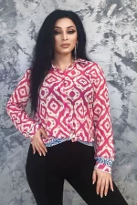 Camasa Dama 3957-1 Roz » meishop.life