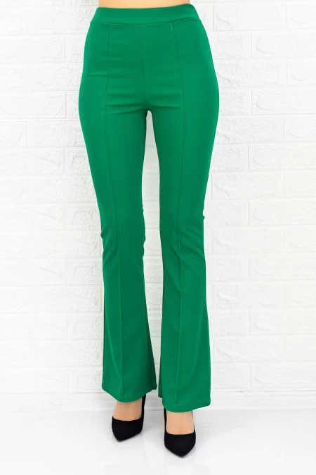 Pantaloni Dama 3593 Verde » meishop.life
